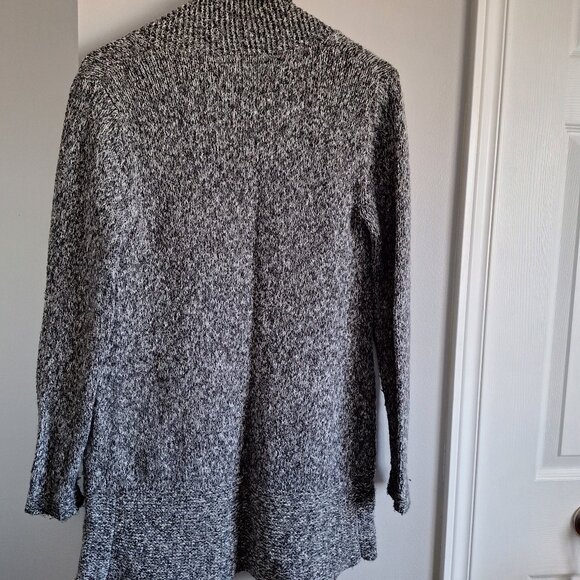 Simon's Contemporain Knit Cotton Blend Cardigan - Picture 3 of 5